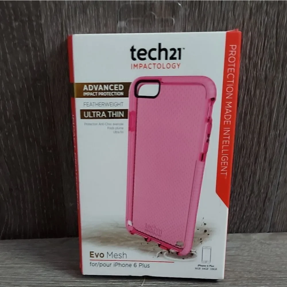 Tech21 Evo Mesh Iphone 6 Plus Pink Case